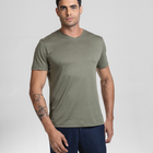 Camiseta Pima Premium Gola-V - Oliva
