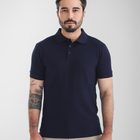 Polo Pima Piquet - Marinho